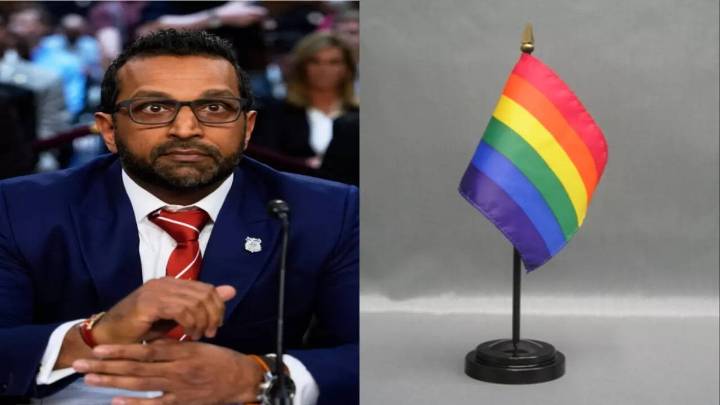 Kash Patel fires FBI trainee over Pride flag at desk