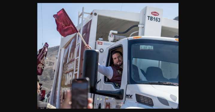 Ismael Burgueño, alcalde de Tijuana, logra cobertura histórica del 98% en recolección de basura inspirado en visión humanista de Sheinbaum
