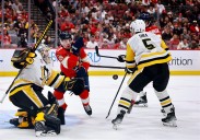 Tristan Jarry is the difference for the Penguins in Florida, leaving Brad Marchand in disbelief