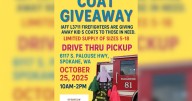 Spokane County Fire District 8 hosts coat giveaway next weekend