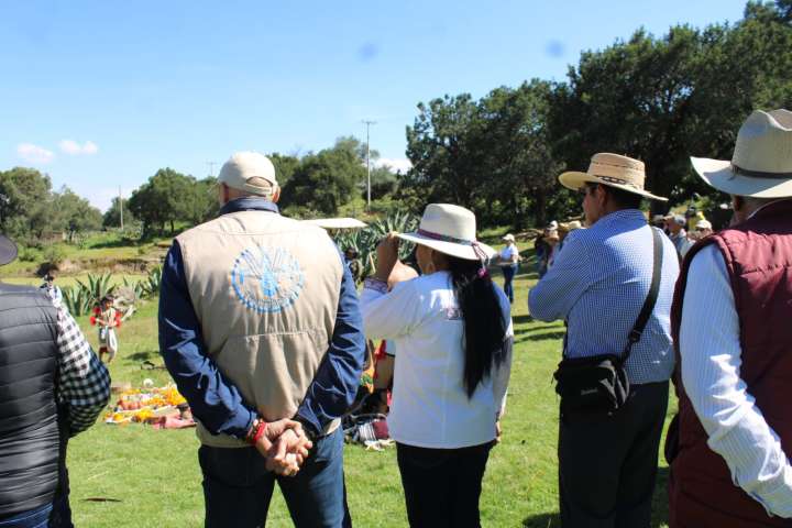 Reconoce FAO a Ana Lilia Rivera y agricultores por concretar Metepantle como SIPAM