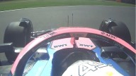 Colapinto hizo un trompo en la largada del Gran Premio de México