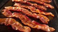Bacon makes everything better, including this sandwich