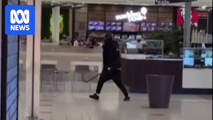 Machete brawl between groups spills into shopping centre in Melbourne's north