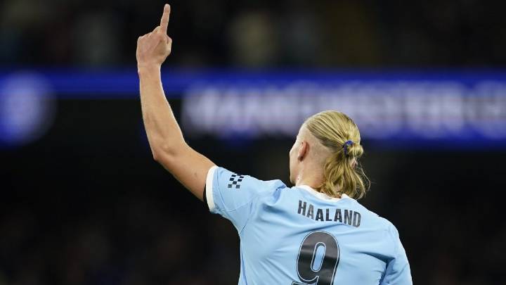 Erling Haaland se acerca a récord de goles de Lionel Messi en Champions League