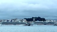 La huelga de puertos de Portugal engorda el récord de cruceros de Vigo