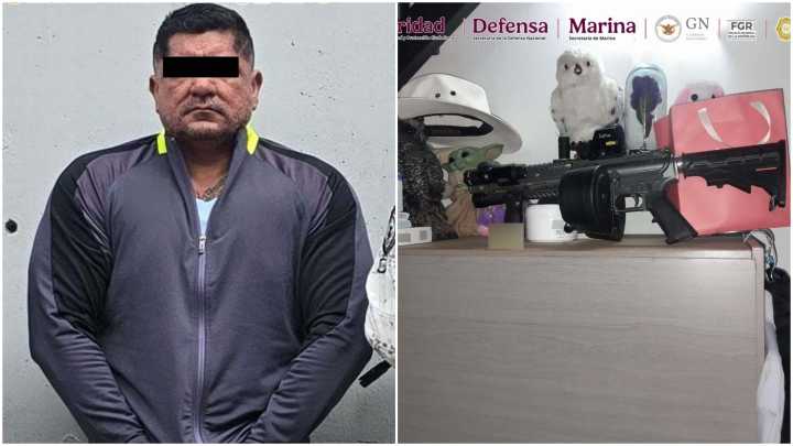 Capturan a "Terry", Integrante de "Los Mal Portados", en Posesión de un Lanzagranadas en CDMX