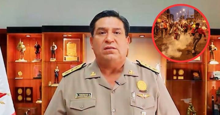 Ministro del Interior pidió a la ciudadanía que confíe en el gobierno de transición: "Ha venido a darles la seguridad"