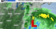 Boston nor'easter weather forecast calls for strong wind gusts, heavy rain for part of holiday weekend