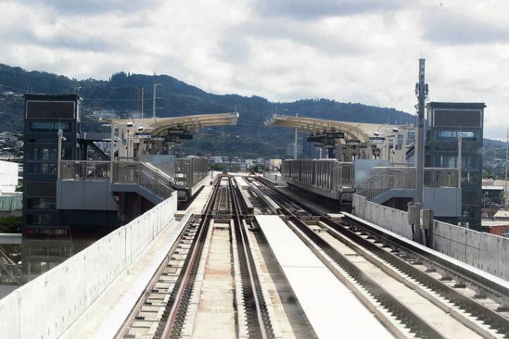 Honolulu rail station 13: Kahauiki