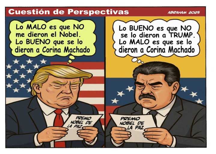 El cartón del día, por Abraham