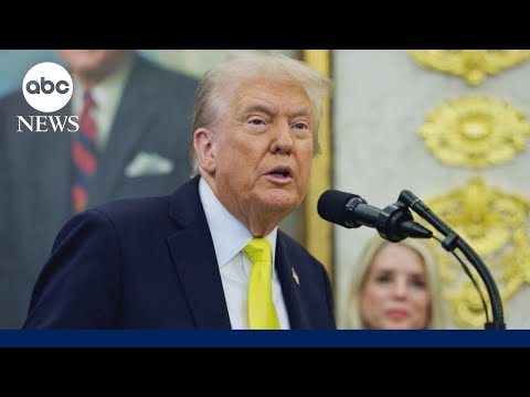 President Trump threatens strikes on land in Venezuela