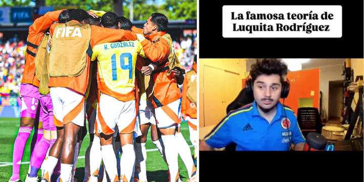La teoría de Luquitas Rodríguez, el ‘streamer argentino’, tras la caída de la Selección Colombia, sobre la mentalidad del jugador cafetero: “Hasta en un Mundial Sub