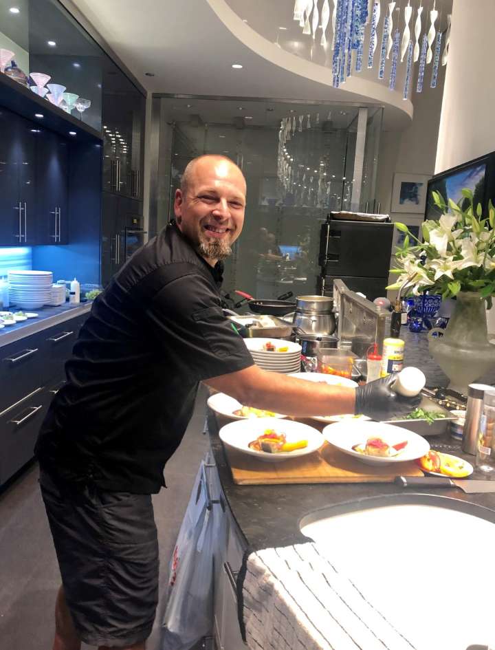 Chef/ECC grad returns to help students create four