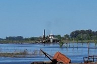 Comenzó la obra. El Gobierno reactivó un dragado clave contra las inundaciones en Buenos Aires