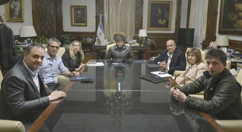 El Gobierno se reunió con Santilli y Ritondo para redefinir la estrategia ante la salida de Espert