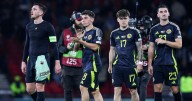 Inside the Scotland dressing room as Andy Robertson dishes out brutal reality check with World Cup poser