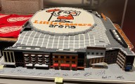 Red Wings impressed by LEGO replica of Little Caesars Arena