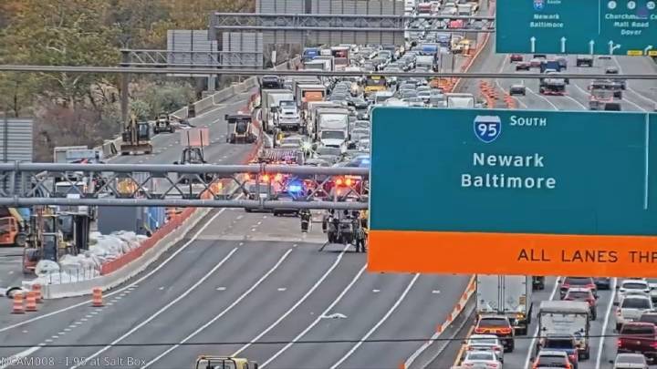 Woman badly hurt after car rolls over on I-95 in Delaware – NBC10 Philadelphia