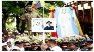 Con cantos y oraciones, el pueblo marchó en honor a los santos venezolanos