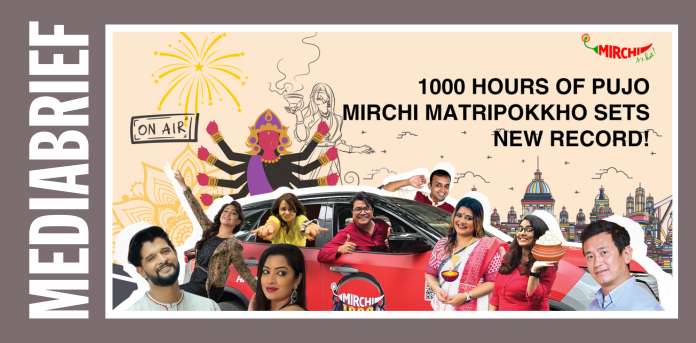 Mirchi Bangla celebrates 1,000 hours of live entertainment and milestone for Sunday Suspense during Durga Pujo celebrations