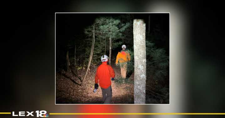 Hiker rescued after getting lost on trail in Red River Gorge, officials say