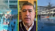 Mario Desbordes en Meganoticias tras ataque con molotov a profesor del Instituto Nacional: "Esto es violencia, es delincuencia"