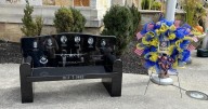 Decoy 81 honored at Memorial Granite Bench dedication ceremony