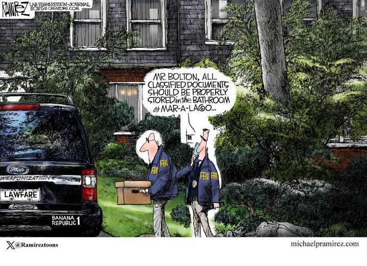 State secrets | CARTOON | Michael Ramirez