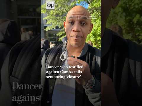 Witness calls Combs sentencing 'closure'