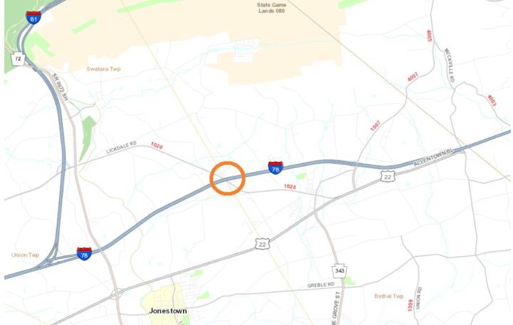 Your Thursday commute on I-78 might be disrupted by this bridge inspection
