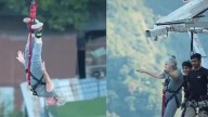 Age is just a number: 83-year-old British woman completes 117-meter bungee jump in Rishikesh, video goes viral