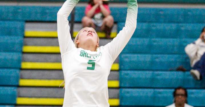 Brenham ends season with three-set win over Rudder