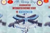 Headquarters Integrated Defence Staff Marks 25th Raising Day