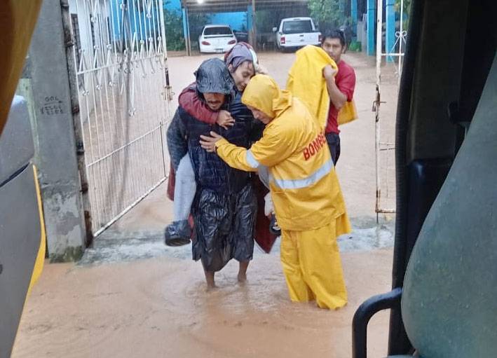 Afectados por las lluvias en Honduras ascienden a 34 mil