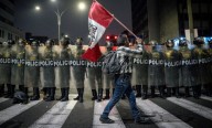 Movilización en Perú contra gobierno de José Jerí