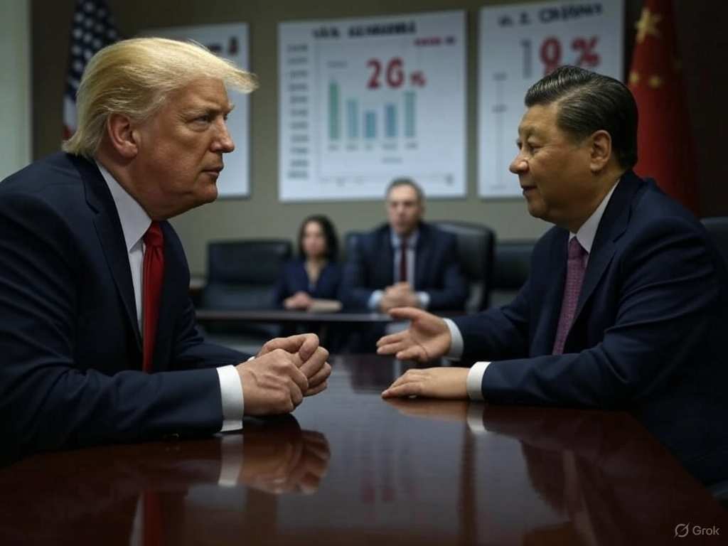 Trump planea sellar un pacto comercial con Xi Jinping y viajar a China en 2026