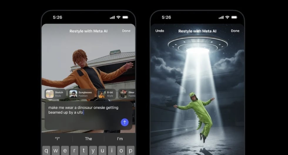 La IA llega a Instagram: Meta lleva la edición con Meta AI a las historias | Restyle 