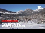 Winter Olympics in Milan-Cortina, Italy, are 100 days away