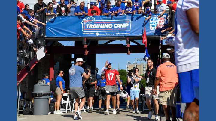 Buffalo Bills reach 3-year extension to continue holding training camp at St. John Fisher University