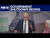 Government shutdown begins after Senate vote fails