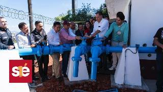 Ricardo Moreno cumple compromiso hídrico con nuevo pozo en Toluca