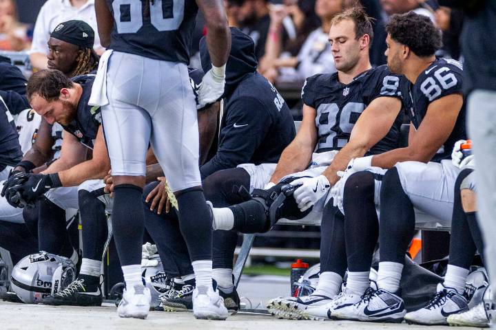 Brock Bowers, Michael Mayer inactive for Raiders vs. Colts in NFL Week 5