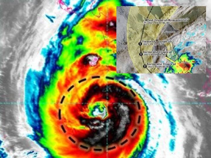 ‘Priscilla’ podría convertirse en huracán categoría 3; vigilan costas de Baja California Sur