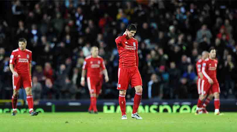 Premier League: Liverpool en su cuarta derrota consecutiva cae 2