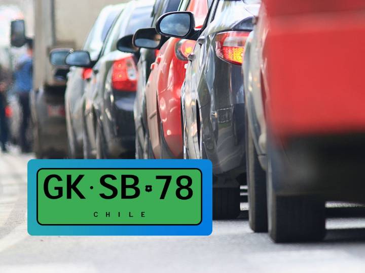 Nueva placa patente verde: ¿Qué vehículos estarán obligados a usarla y desde cuándo?