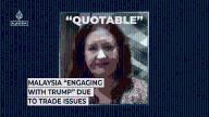 Malaysia “engaging with Trump” due to trade issues