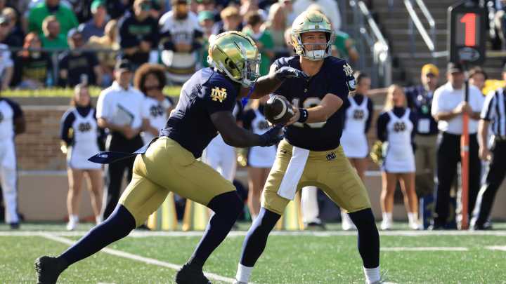 Jeremiyah Love praises C.J. Carr’s confidence and boldness