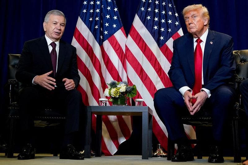 Trump, Uzbekistan's president to meet next week, US official says