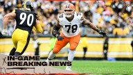 Jack Conklin downgraded to out with concussion vs. Steelers